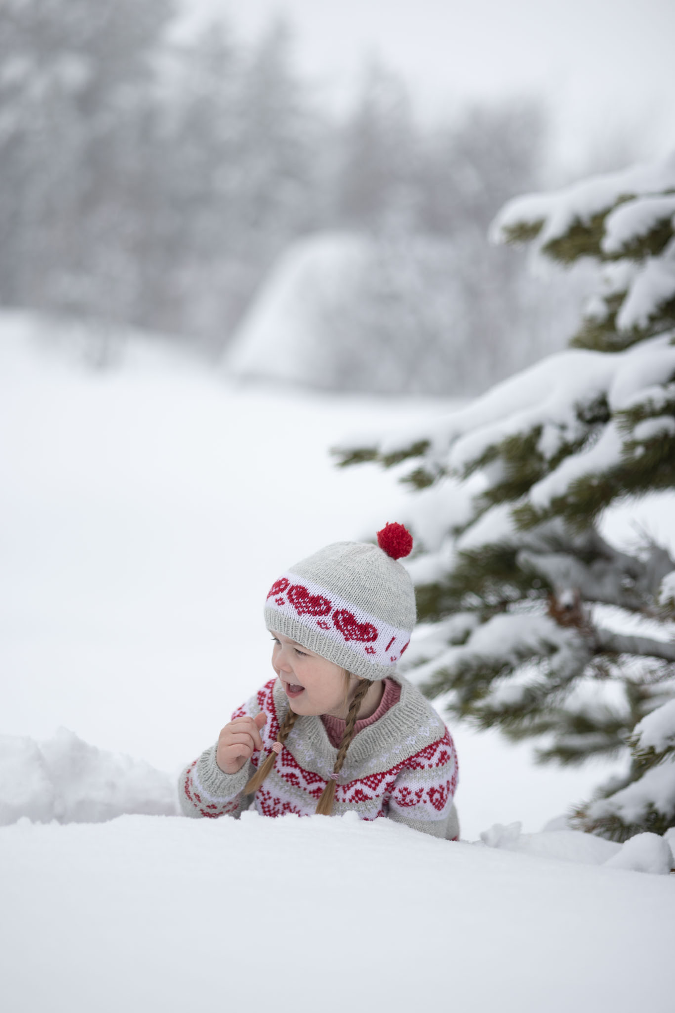 Familiebilder i snøen – tips for å lykkes